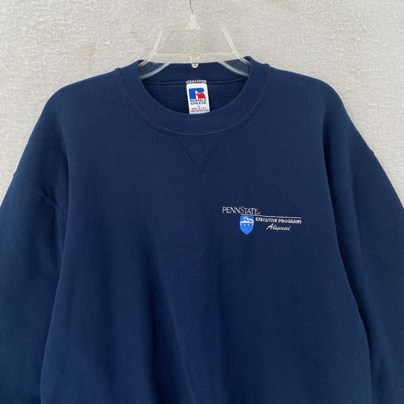 Vintage Russell Penn‎ State Crewneck Size LG Navy Alumni Executive Programs USA - Picture 3 of 13